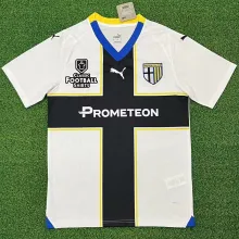 2023/24 Parma Home White Fans Soccer Jersey