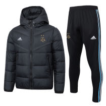 2024 Argentina Black Cotton Jacket （A Set）