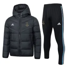 2024 Argentina Black Cotton Jacket （A Set）