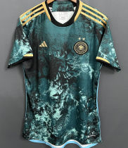 2023 Germany Away Green Men Soccer Jersey 2 Star 两星男装