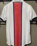 1998/1999 PSG Away White Retro Soccer Jersey