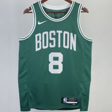 2023/24 Celtics PORAIGIS #8 Green NBA Jerseys 热压