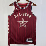 2024 ALL-STAR GILGEOUS-ALEXANDER #2 Red NBA Jerseys