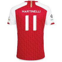 MARTINELLI #11 ARS 1:1 Quality Home Fans Jersey 2023/24 (UCL Font) ★★