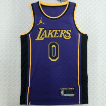 Lakers WETBROOK #0 Blue NBA Jerseys