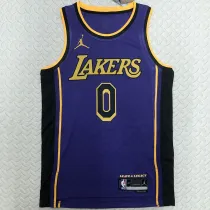 Lakers WETBROOK #0 Blue NBA Jerseys