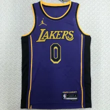 Lakers WETBROOK #0 Blue NBA Jerseys