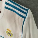 2017-2018 RM White Home Retro Soccer Jersey