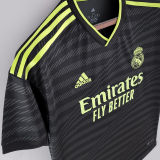 2022/23 RM 1:1 Quality Third Black Fans Soccer Jersey