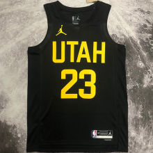 2023 Jazz MARKKANEN #23 Black NBA Jerseys