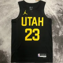 2023 Jazz MARKKANEN #23 Black NBA Jerseys