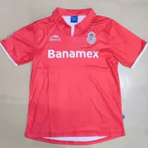 2004/05 Deportivo Toluca Home Red Retro Soccer Jersey 托卢卡