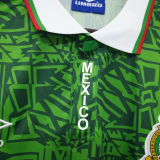 1994 Mexico Home Retro Soccer Jersey