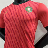 2023/24 Morocco Red Player Version Jersey