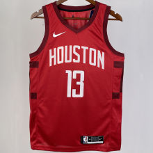 Rockets HARDEN #13 Red Reward Edition NBA Jerseys