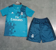 2017/18 RM Third Retro Kids Soccer Jersey
