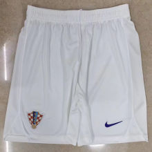 2022/23 Croatia Home White Shorts Pants