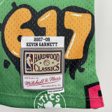 1907/08 Celtics GARNETT #5 Green Retro NBA Jerseys 热压