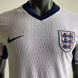 2024/25 England Home White Player Version Soccer Jersey