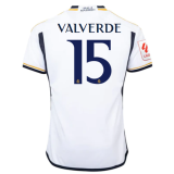 VALVERDE #15 RM Home 1:1 Quality Home Fans Jersey 2023/24 ★★
