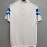 1988/89 Napoli Away White Retro Soccer Jersey