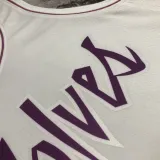 Timberwolves ROSE #25 White Pink NBA Jerseys