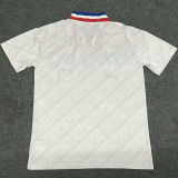 1995/96 Lyon Home White Retro Soccer Jersey
