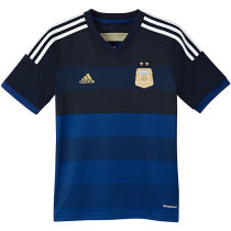 2014 Argentina Away Retro Soccer Jersey