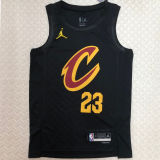Cleveland JAMES #23 Black NBA Jerseys