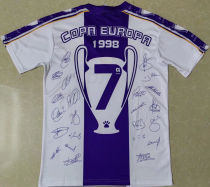 RM 7Cup COPA EUROPA 1998 Retro Soccer Jersey 7次冠军纪念版