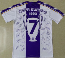 RM 7Cup COPA EUROPA 1998 Retro Soccer Jersey 7次冠军纪念版