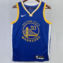 2023/24 Warriors CURRY #30 Blue NBA Jerseys