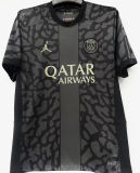 2023/24 PSG 1:1 Quality Third Black Fans Soccer Jersey