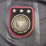 2010 Germany Away Black Retro Soccer Jersey
