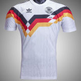 1990 Germany Home White Retro Soccer Jersey正确版 正在