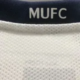 BERBATOV #9 M Utd White Retro Jersey 2008/09 (Have Patch 带 07/08 CHAMPIONS 金 英超双臂章 FA Premier League Font 英超字体 ) ★★