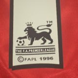 BERGKAMP #10 ARS Home Retro Jersey 1998/99 (Have Patch 带 1997-1998 金双臂章 FA Premier League Font 英超字体 ) ★★