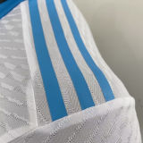 2023 Argentina White Special Edition Player Version Jersey (Have Number 10)