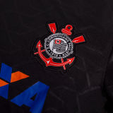 2012/13 Corinthians Away Black Retro Soccer Jersey