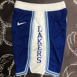 Lakers Blue Retro NBA Pants