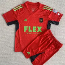 2023/24 LOS Angeles FC Goalkeeper Red Kids Soccer Jersey