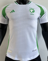 2024 Saudi Arabia Away White Player Version Soccer Jersey
