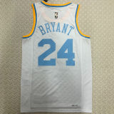 Lakers BRYANT #24 White Retro NBA Jerseys