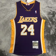 2008/09 Lakers BRYANT #24 Purple Retro NBA Jerseys 热压