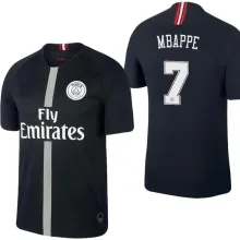 MBAPPE #7 PSG JD 1:1 Quality Black Fans Jersey 2018/19 ★★