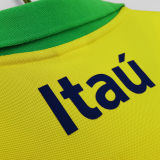 2023 Brazil Yellow Polo Short Jersey