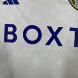 2023/24 Leeds United Home White Fans Soccer Jersey
