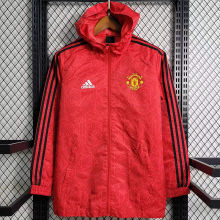 2023/24 M Utd Red Windbreaker