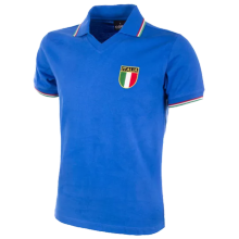1982 Italy Home Blue Retro Soccer Jersey