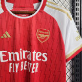 G.JESUS #9 ARS 1:1 Quality Home Fans Jersey 2023/24 (UCL Font) ★★